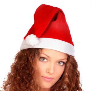 Kerstmutsen standaard model (12 stuks)